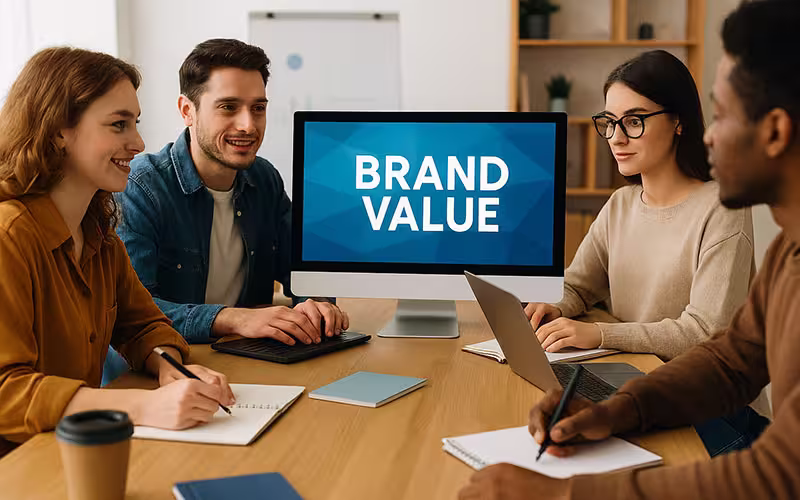 Equipo de traducción y copywriting profesional trabajando en una campaña internacional